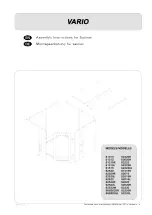 Preview for 1 page of Harvia S1010 Assembly Instructions Manual