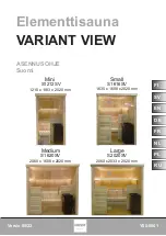 Harvia S1212SV Instructions For Installation Manual preview