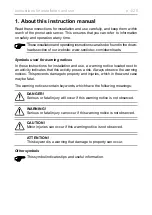 Preview for 4 page of Harvia SENTIO pronet Instructions For Installation And Use Manual