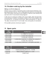 Preview for 57 page of Harvia sentiotec 1-027-798 Instructions For Installation And Use Manual