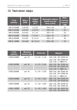 Preview for 208 page of Harvia sentiotec 1-027-798 Instructions For Installation And Use Manual