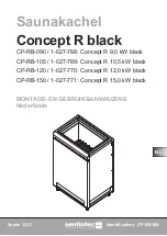 Preview for 113 page of Harvia sentiotec Concept R black Instructions For Installation And Use Manual