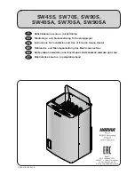 Harvia SW45S Instructions For Installation And Use Manual предпросмотр