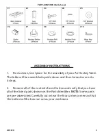 Preview for 4 page of Harvil AH1010 Assembly Instructions Manual