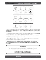 Preview for 2 page of Harvil AH84-B Assembly Instructions