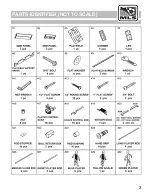 Preview for 3 page of Harvil MLS SHOOTOUT TABLETOP ROD SOCCER Assembly Instructions Manual