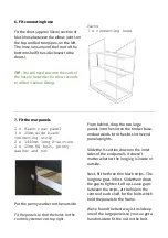 Предварительный просмотр 9 страницы harvst Yard Setup And Assembly Manual