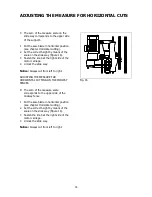 Предварительный просмотр 18 страницы HARWI ORCA 1850 Manual