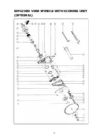 Предварительный просмотр 76 страницы HARWI ORCA 1850 Manual