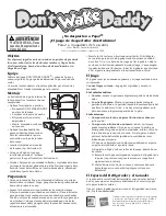 Предварительный просмотр 2 страницы Hasbro Alarm Clock Game Instruction Manual