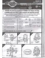 Preview for 1 page of Hasbro B Daman Helio Breaker 98057/98047 Instructions