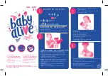 Предварительный просмотр 1 страницы Hasbro baby alive E5247 Quick Start Manual