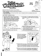 Hasbro Baby Wanna Walk Instructions preview