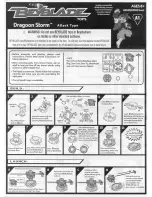 Preview for 1 page of Hasbro Beyblade 82520 Owner'S Manual