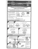 Preview for 1 page of Hasbro Beyblade VForce 82697 Manual