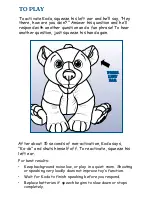 Предварительный просмотр 2 страницы Hasbro Brother Bear Talking Bear Cub Koda 34925 Instruction Manual