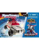 Hasbro Built to Rule Red Alert 7057 Instructions Manual предпросмотр