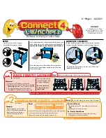 Hasbro Connect 4 Launchers Instructions preview