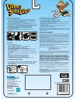 Hasbro Dino Snapper 59788 Instruction Manual preview