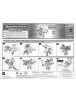 Hasbro Dinobot Triceradon 80945 Instructions предпросмотр