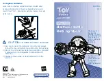 Hasbro Disney PIXAR TOY STORY AND BEYOND Electronic Battle Buzz Lightyear Quick Start Manual preview