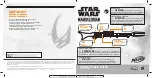 Preview for 1 page of Hasbro Disney Star Wars The Mandalorian Amban Instructions