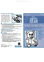 Preview for 1 page of Hasbro Disney's Brother Bear Tumble 'n Laugh Koda 34901 Manual