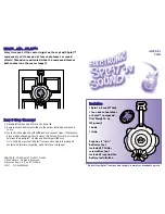 Hasbro Electronic Splat 'n Sound 21877 Instruction Manual предпросмотр