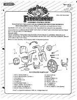 Предварительный просмотр 1 страницы Hasbro Freewheeler Instructions