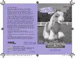 Hasbro FurReal friends Baby Butterscotch My Magical Show Pony 52194 Care Manual preview