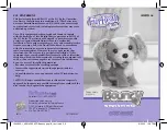 Preview for 1 page of Hasbro FurReal Friends Bouncy My Happy-to-see-Me Pup A0514 Care Manual