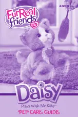 Предварительный просмотр 2 страницы Hasbro FurReal friends Daisy Plays-With-Me Kitty A2003 Care Manual