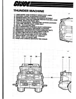 Предварительный просмотр 3 страницы Hasbro G.I.Joe Dreadnok Thunder Machine Instructions