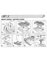 Preview for 3 page of Hasbro G.I. Joe Night Rhino Instructions