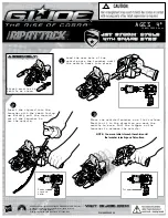 Предварительный просмотр 1 страницы Hasbro G.I. Joe Ripattack Instructions