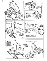 Предварительный просмотр 2 страницы Hasbro G.I.JOE Roadbullet Assault Cycle Instruction Sheet