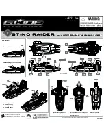 Hasbro G.I. Joe Sting Raider Instructions preview