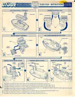 Предварительный просмотр 1 страницы Hasbro G.I.Joe Tiger Fish Instructions