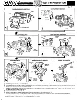 Hasbro G.I.Joe Tiger Sting Instructions предпросмотр