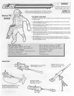 Hasbro GI Joe Voice FX Duke Instructions preview