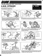 Предварительный просмотр 1 страницы Hasbro Gijoe A.W.E. Striker 57768 Assembly Instructions