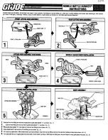 Hasbro GIJoe Mobile Battle Bunker Instructions предпросмотр