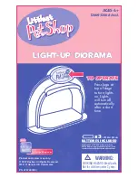 Hasbro Littlest Pet Shop Light Up Diorama 12669/12668 Instruction Manual предпросмотр