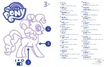 Preview for 1 page of Hasbro my LiTTLE PONY E5106 Quick Start Manual