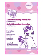 Hasbro My Little Pony So Soft Crawling Pinkie Pie 64788/64047 Instructions preview