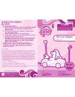 Предварительный просмотр 1 страницы Hasbro My Little Pony Twilight sparkle User Manual