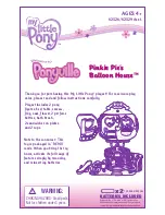 Hasbro My Little Pony Instruction Manual preview