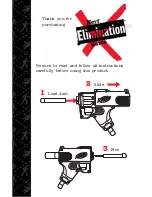 Preview for 2 page of Hasbro Nerf Elimination Game 64834 Instruction Manual