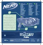 Preview for 1 page of Hasbro NERF ELITE 2.0 FLIPSHOTS FLIP-8 Manual