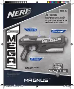 Preview for 1 page of Hasbro NERF N-STRIKE ELITE MEGA MAGNUS A4796 Manual